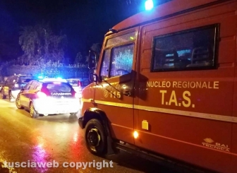 Montefiascone - Donna scomparsa, le ricerche - I vigili del fuoco