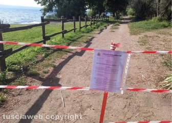 Montefiascone - Ritrovato ordigno bellico nel lago