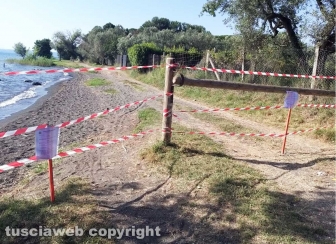 Montefiascone - Ritrovato ordigno bellico nel lago