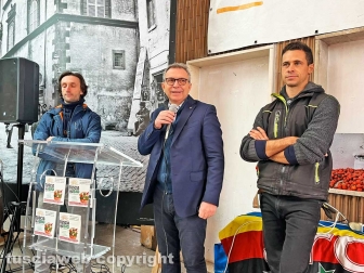Viterbo - Tuscia in bio - Da sinistra: Fabrizio Fiorucci, Luigi Pagliaro e Francesco Amendola