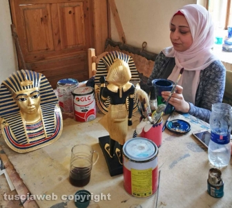 Il Cairo - Il laboratorio dove nascono le repliche dei Tesori di Tutankhamon