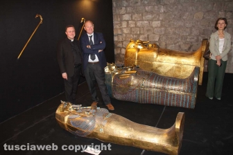 Viterbo - Tutankhamon, parte la mostra