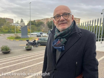 Viterbo - Udienza preliminare Frontini-Cavini - L'avvocato Stefano Falcioni