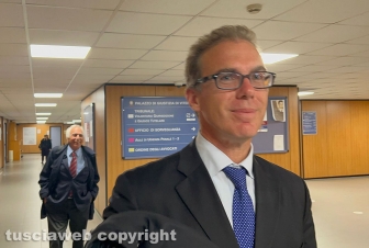 Viterbo - Udienza preliminare Frontini-Cavini - L'avvocato Francesco Massatani