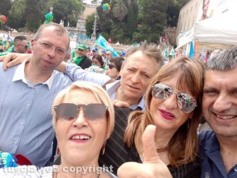 Uil scuola Viterbo in piazza a Roma