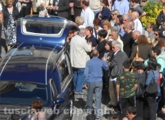 Il funerale di Gianluca Marziali