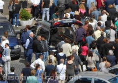 Il funerale di Gianluca Marziali