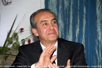 Umberto Bossi a Viterbo