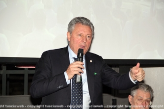 Umberto Bossi a Viterbo