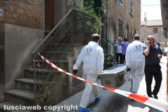 Cugini morti per overdose a Barbarano Romano - La casa in cui sono stati trovati Adriano e Fausto Fortuna