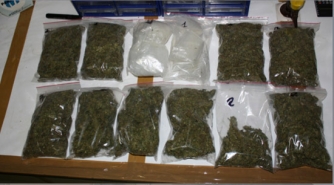 Operazione Babele - La droga sequestrata