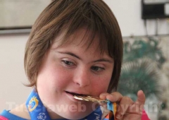 101-Martina Casagrande medaglia d\'oro agli special olympics di Atene