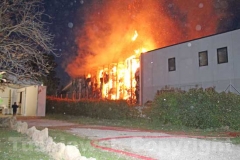 168-Incendio sulla Teverina all\'Union printing