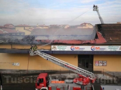 174-Incendio al Supermarcato a Tuscania