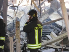 176-Mondo convenienza distrutto dalle fiamme