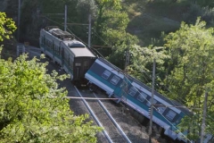56-Treno deraglia a Soriano