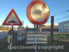 Il cavalcavia Poggino - Teverina