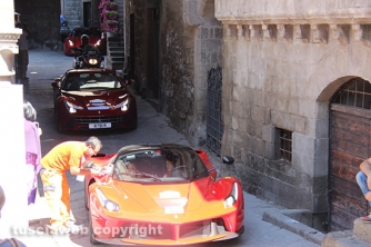 Viterbo - La Ferrari cavalcade 2015 a San Pellegrino