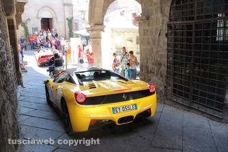 Viterbo - La Ferrari cavalcade 2015 a San Pellegrino