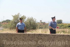 Un inferno di fiamme e fumo sulla superstrada