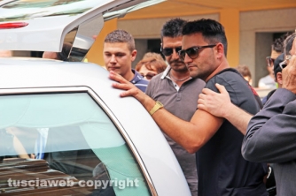 Un paese intero al funerale di Valentino