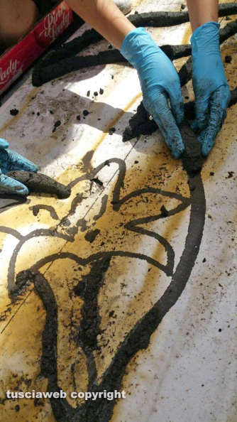 Processione Corpus Domini - Un tappeto di fiori ricopre Bolsena