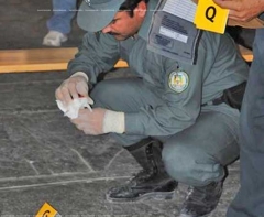 Tecnica raccolta di prove e sfruttamento della scena del crimine