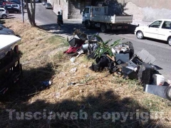 Una discarica alle Fortezze