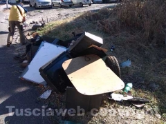 Una discarica alle Fortezze