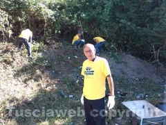 Una discarica alle Fortezze