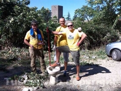 Una discarica alle Fortezze