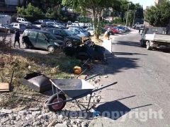 Una discarica alle Fortezze