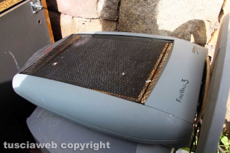 Una discarica in centro