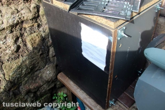 Una discarica in centro