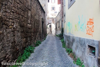 Una discarica in centro
