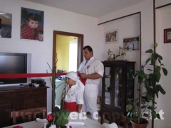 La vestizione dei facchini della famiglia Laezza