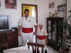 La vestizione dei facchini della famiglia Laezza
