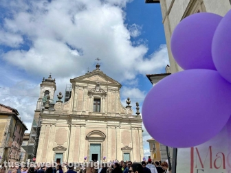 Ronciglione - Il funerale nella piccola Cecilia
