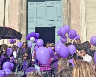Ronciglione - Il funerale nella piccola Cecilia