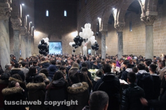 Castel Sant\'Elia - Una folla immensa ai funerali di Luca Graziosi