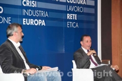 Pasquale Bottone e Antonio Polito, editorialista del Corriere della Sera