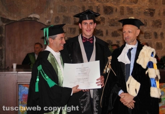 Unione al buio, lauree consegnate alla sala Alessandro IV