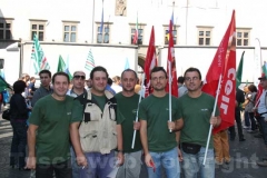 Unopiù, lavoratori in piazza per difendere il posto di lavoro