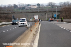 Uomo investito sulla Superstrada