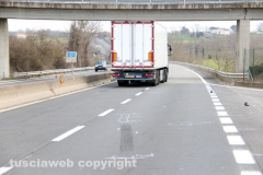 Uomo investito sulla Superstrada