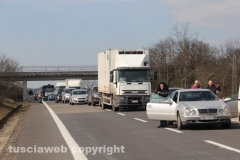 Uomo investito sulla Superstrada