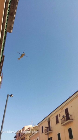 Civita Castellana - Uomo giù da ponte Clementino