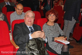 Valeria Fedeli e Nancy Brilli al teatro dell'Unione