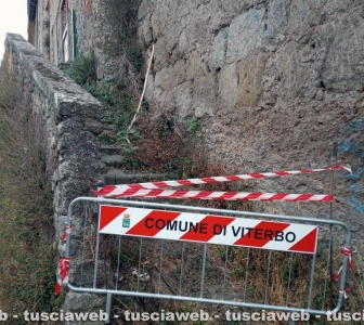 Viterbo - Vandali in azione all'ex ospedale vecchio