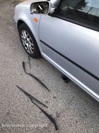 Vandali in azione alle Fortezze